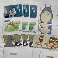 ジブリ となりのトトロ メッセージカード14枚 非売品 宮崎駿