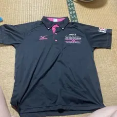 MIZUNO 2013 全中 ポロシャツ Mサイズ ブラックのサムネイル