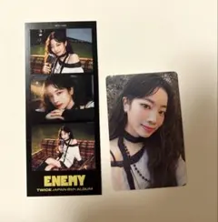 TWICE ENEMY 初回限定盤B 3cutphoto トレカ　ダヒョン