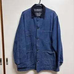 Sears デニム カバーオール usa製 70s シアーズ　ブランケット　濃紺 Sears デニム カバーオール usa製 70s シアーズ ブランケット 濃紺