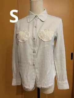 【Sretsis パールボタン 長袖シャツ】36のサムネイル