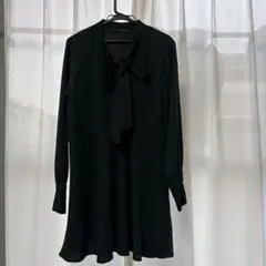ZARA TRAFALUC ダークグリーン ワンピース M