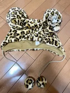 ミニー ヒョウ柄 ファンキャップ ディズニー公式 豹柄 レオパード 被り物 帽子