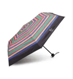 【新品】IL BISONTE マルチボーダーの晴雨兼用傘
