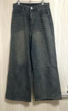 ワイドデニムパンツ