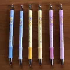 シャープペン　ボールペン　プーさん（プー　アンド　イーヨーなど）【６本セット】