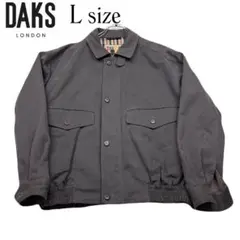 90s vintage DAKS スイングトップ　Lサイズ グレー ジャンパーのサムネイル