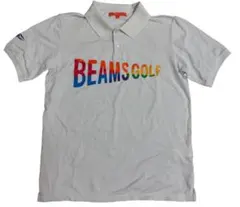 き*う様 BEAMS GOLF ビームスゴルフ　ホワイト ポロシャツ