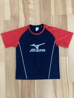 MIZUNO ミズノ Tシャツ 140cm ネイビー レッド ドライ スポーツのサムネイル