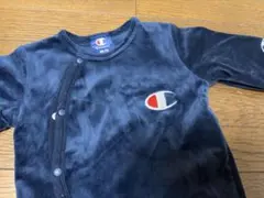 Champion ネイビー ロンパース 70