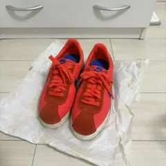 NIKE ナイキ コルテッツ ベーシック スニーカー 24.5 レッド ブルー