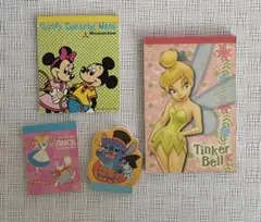 《即購入OK！》ディズニーメモ4冊まとめ売り