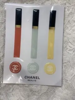 CHANEL BEAUTE ノベルティ ステッカー 新品 미개봉