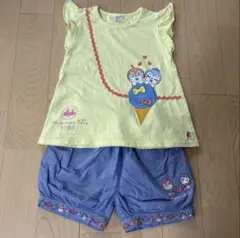 アンパンマン 女の子 Tシャツ＆ショートパンツ