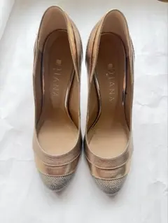 Diana ゴールド ハイヒール パンプス　ダイアナ