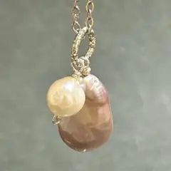 【在庫整理売り切り特価‼️】　天然無着色　淡水真珠　あこや真珠　ネックレス