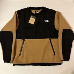 美品 ノースフェイス デナリクルー L ブラウン ユーティリティ フリース