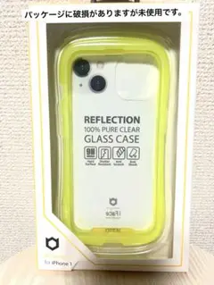 Face Reflection Neo Case iPhone14クリアイエロー