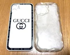 iPhone12 mini ロゴ入りホワイトソフトケース