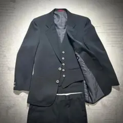 未着用 DURBAN ブラック スーツセットアップスーツ 3ピース