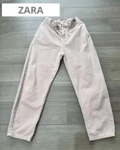 ZARA　デニムパンツ　ピンク　34