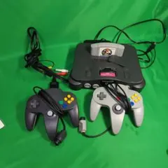 NINTENDO64 本体 スーパーマリオ64 コントローラー４個