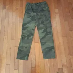 E hyphen world gallery カモフラージュ カジュアルパンツ