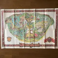 アメリカ ディズニーランド カリフォルニア 園内マップ1987年 ヴィンテージのサムネイル