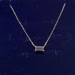 ジュエリーツツミ k10 ダイヤスターネックレス - メルカリ