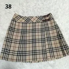 BURBERRY LONDON BLUE LABEL 巻きスカート ノバチェック