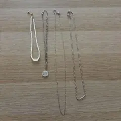 【日曜日発送】ネックレス 4点セット まとめ売り