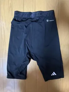 adidas TECHFIT コンプレッションタイツ ブラックのサムネイル