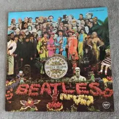 赤盤良品LPレコード】ビートルズ／サージェント・ペパーズ - メルカリ