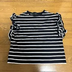 JOURNAL STANDARD ブラック/ホワイトボーダーTシャツ