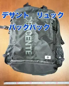 DESCENTE リュック バックパック ブラックのサムネイル