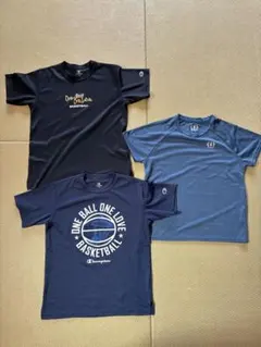 Champion 他　バスケTシャツ 3点セット　150cmのサムネイル