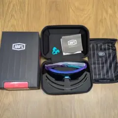 100% S2 スポーツサングラス マットメタリックインザフェード