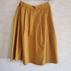 ユニクロ ドライストレッチタックスカート