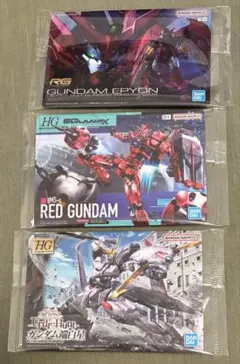 な*る様 ガンダム　ガンプラパッケージアートグミ３　カード３枚セット