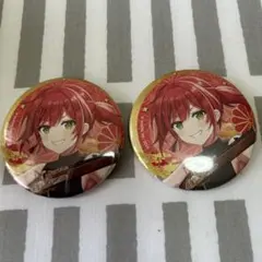 缶バッジ 2個セット キャラクター