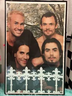 額付き 1995年 ナヴァロ期 90s レッドホットチリペッパーズ ポスター