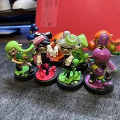 スプラトゥーン amiibo 8体セット まとめ売り 動作確認済み最終値下げ スプラトゥーン アミーボ 8個セット Splatoon amiiboの通販 by くぅ's