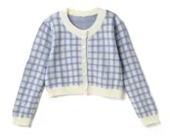 INGNIギンガムチェックカーディガン