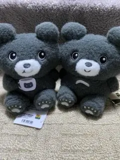 お部屋ぐまルーミー ふわふわぬいぐるみ 2種セット