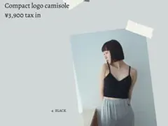 LAVANDA 新品未使用　宇野実彩子　キャミソール　ブラック