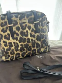 【美品‼️】Kate Spade レオパード バッグ