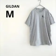 【大特価】GILDAN ギルダン 半袖 Tシャツ M グレー コットン プリント