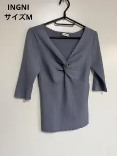 INGNI イング　レディース　五分袖　ニット