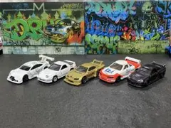 トミカプレミアム＆ホットウィール5台セット