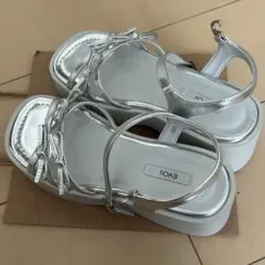 EVOL リボン厚底サンダルのサムネイル